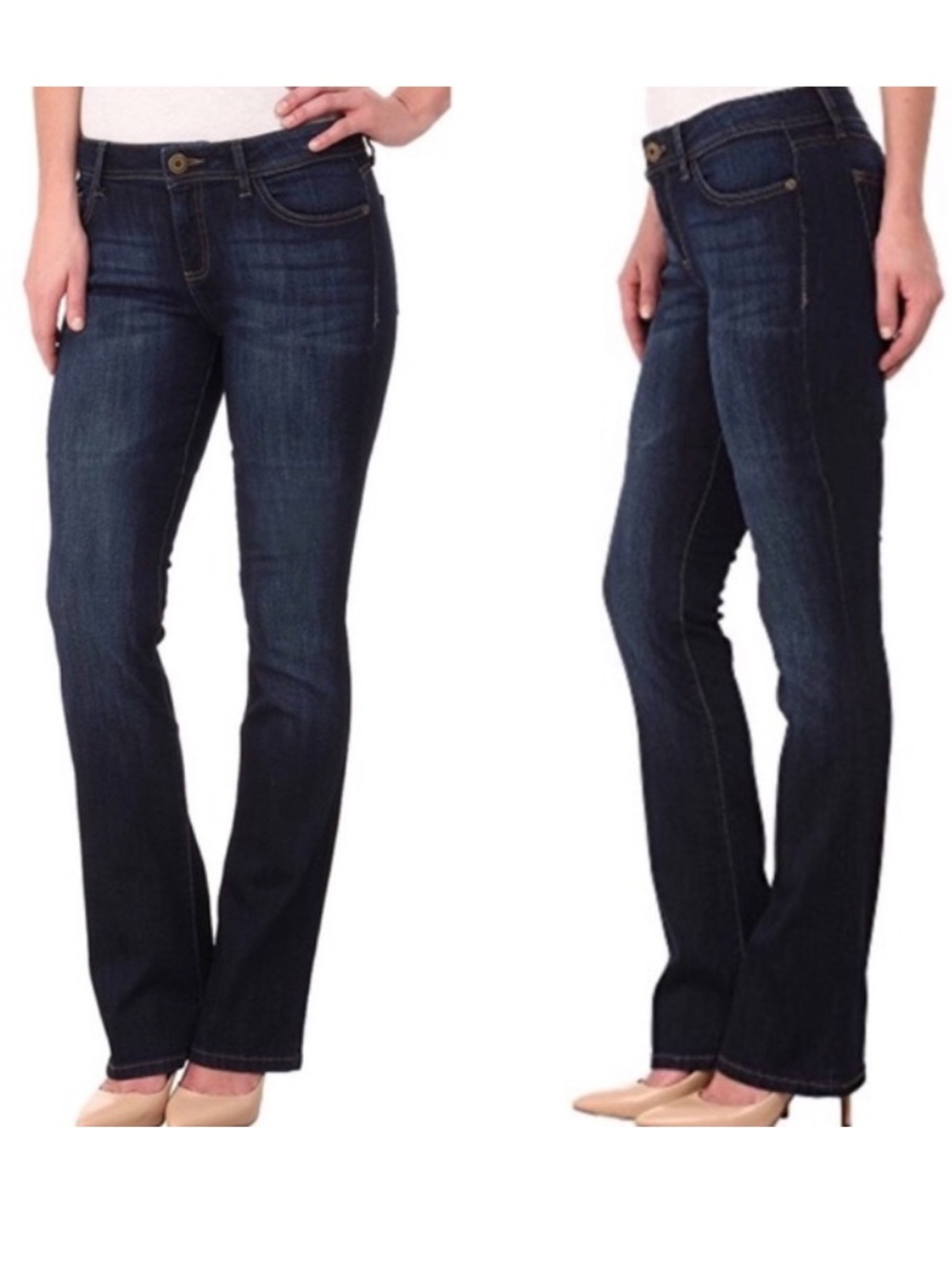 $178 DL1961 Elodie Bootcut Instasculpt Jeans 30
Color: Pulse